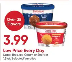 Stater Bros Stater Bros. Ice Cream or Sherbet offer