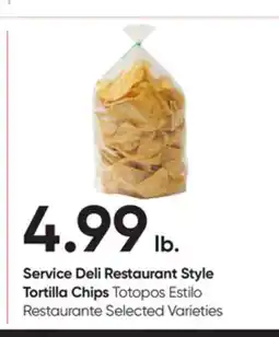Stater Bros Service Deli Restaurant Style Tortilla Chips offer