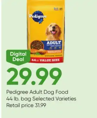Stater Bros Pedigree Adult Dog Food offer