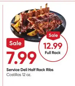 Stater Bros Service Deli Half Rack Ribs offer