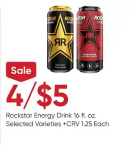 Stater Bros Rockstar Energy Drink offer
