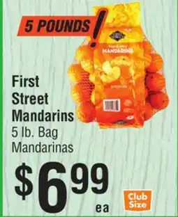 Smart & Final First Street Mandarins offer
