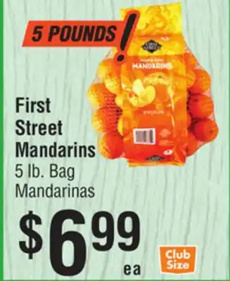 Smart & Final First Street Mandarins offer