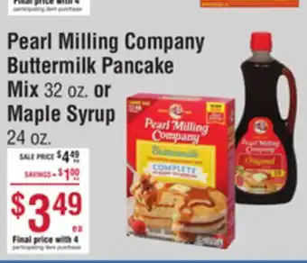 Smart & Final Pearl Milling Company Buttermilk Pancake Mix or Maple Syrup offer