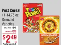 Smart & Final Post Cereal offer