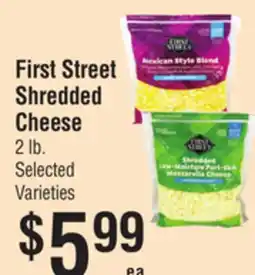 Smart & Final First Street Shredded Cheese offer
