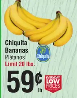 Smart & Final Chiquita Bananas offer