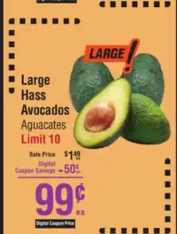 Smart & Final Large Hass Avocados offer