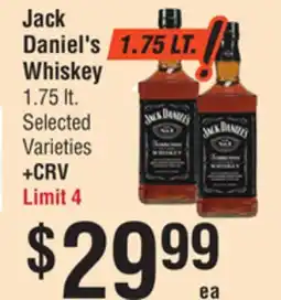 Smart & Final Jack Daniel's Whiskey offer