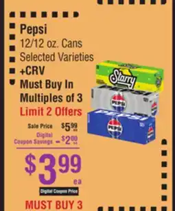 Smart & Final Pepsi offer
