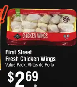 Smart & Final First Street Fresh Chicken Wings offer