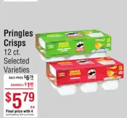 Smart & Final Pringles Crisps offer