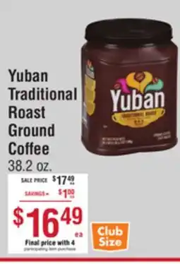Smart & Final Yuban Traditional Roast Ground Coffee offer
