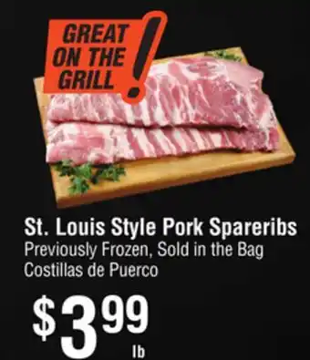 Smart & Final St. Louis Style Pork Spareribs offer