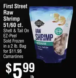 Smart & Final First Street Raw Shrimp offer