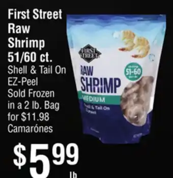 Smart & Final First Street Raw Shrimp offer