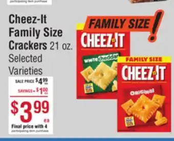 Smart & Final Cheez-It Family Size Crackers offer