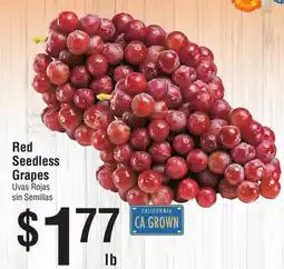 Smart & Final Red Seedless Grapes offer
