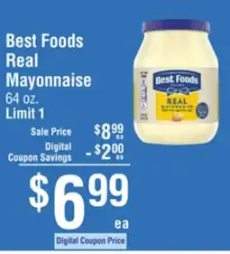 Smart & Final Best Foods Real Mayonnaise offer
