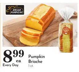 Pavilions Pumpkin Brioche offer