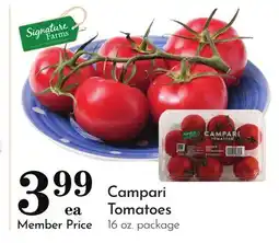 Pavilions Campari Tomatoes offer