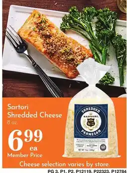 Pavilions Sartori Shredded Cheese offer