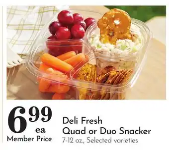 Pavilions Deli Fresh Quad or Duo Snacker offer
