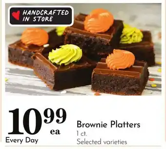 Pavilions Brownie Platters offer