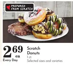 Pavilions Scratch Donuts offer