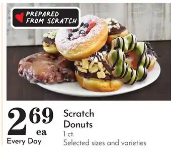 Pavilions Scratch Donuts offer