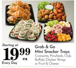 Pavilions Grab & Go Mini Snacker Trays offer