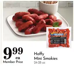 Pavilions Hoffy Mini Smokies offer