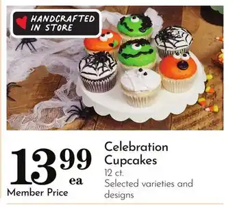Pavilions Celebration Cupcakes offer