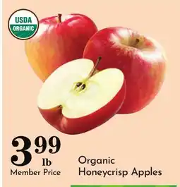 Pavilions Organic Honeycrisp Apples offer
