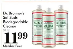 Pavilions Dr. Bronner's Sal Suds Biodegradable Cleaner offer
