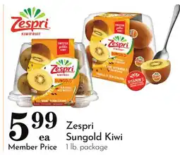 Pavilions Zespri Sungold Kiwi offer