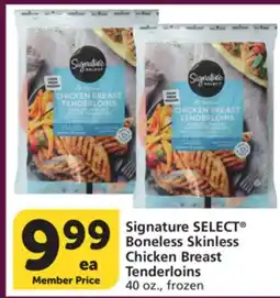 Vons Signature SELECT Boneless Skinless Chicken Breast Tenderloins offer