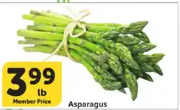 Vons Asparagus offer
