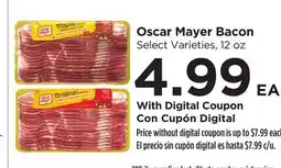 Food 4 Less Oscar Mayer Bacon offer