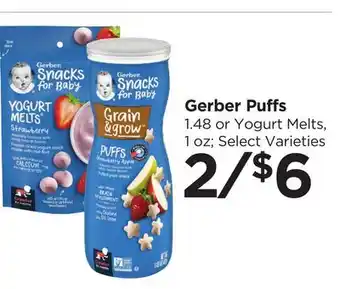 Food 4 Less Gerber Puffs offer