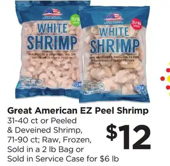 Food 4 Less Great American EZ Peel Shrimp offer