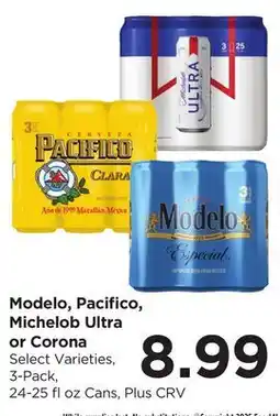 Food 4 Less Modelo, Pacifico, Michelob Ultra or Corona offer