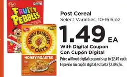Food 4 Less Post Cereal offer