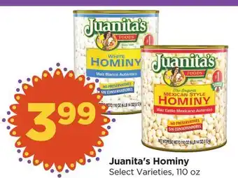Food 4 Less Juanita's Hominy offer