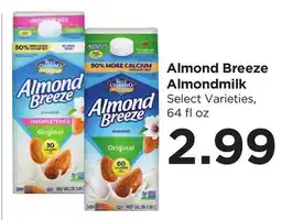 Food 4 Less Almond Breeze Almondmilk offer