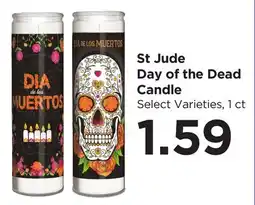 Food 4 Less St Jude Day of the Dead Candle offer