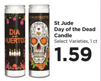 Food 4 Less St Jude Day of the Dead Candle offer