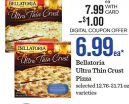 Mariano's Bellatoria Ultra Thin Crust Pizza offer