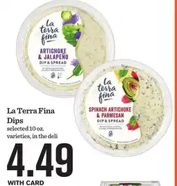 Mariano's La Terra Fina Dips offer