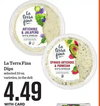 Mariano's La Terra Fina Dips offer